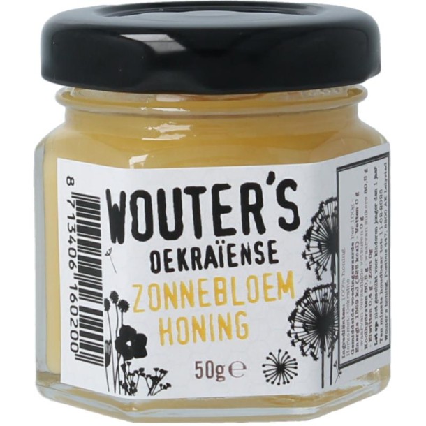 Traay Wouters Oekraiense zonnebloemhoning (50 Gram)