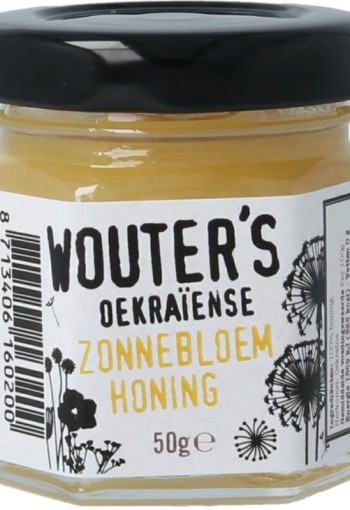 Traay Wouters UA zonnebloemhoning (50 Gram)