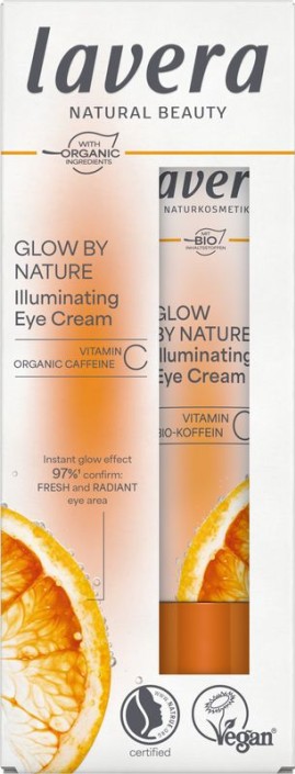 Lavera Glow by nature illuminating eye creme (15 Milliliter)