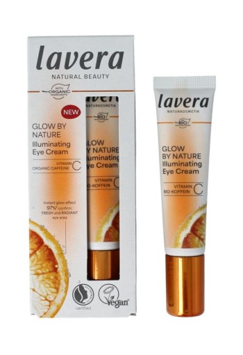 Lavera Glow by nature illuminating eye creme (15 Milliliter)