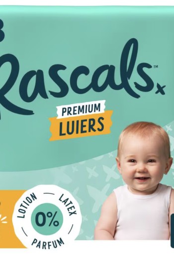 Rascals Premium Luiers Maat 3 6-11 KG 34 stuks
