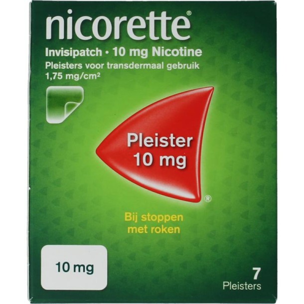 Nicorette Patch invisible 10mg (7 Stuks)