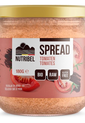 Nutribel Tomaten spread glutenvrij bio (190 Milliliter)