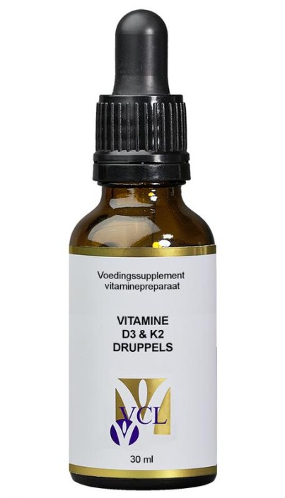 Vital Cell Life Vitamine D3 & K2 druppels (30 Milliliter)