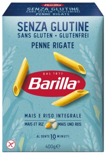Barilla Penne rigate glutenvrij (400 Gram)