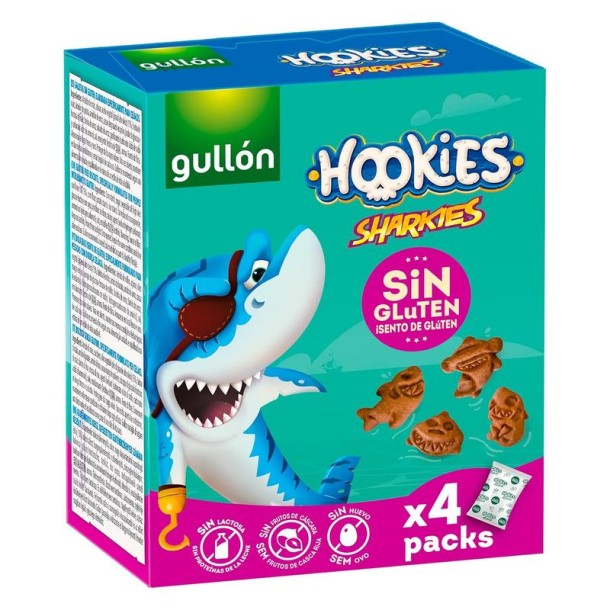 Gullon Sharkies 4-pack glutenvrij (160 Gram)