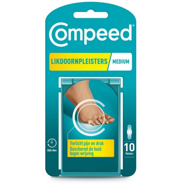 Compeed Likdoornpleister medium (10 Stuks)