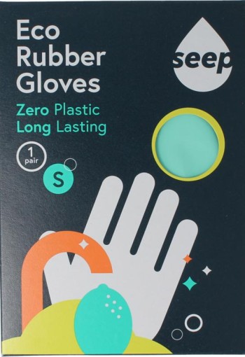 Seep Handschoen rubber eco maat S (1 paar)