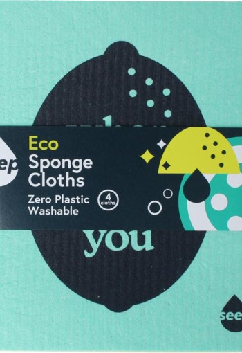 Seep Sponsdoeken (4 Stuks)