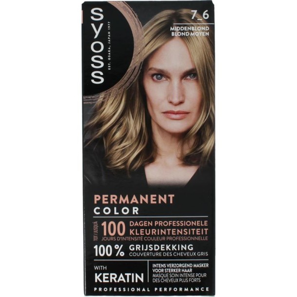 Syoss Color baseline 7-6 middle blond (1 Set)