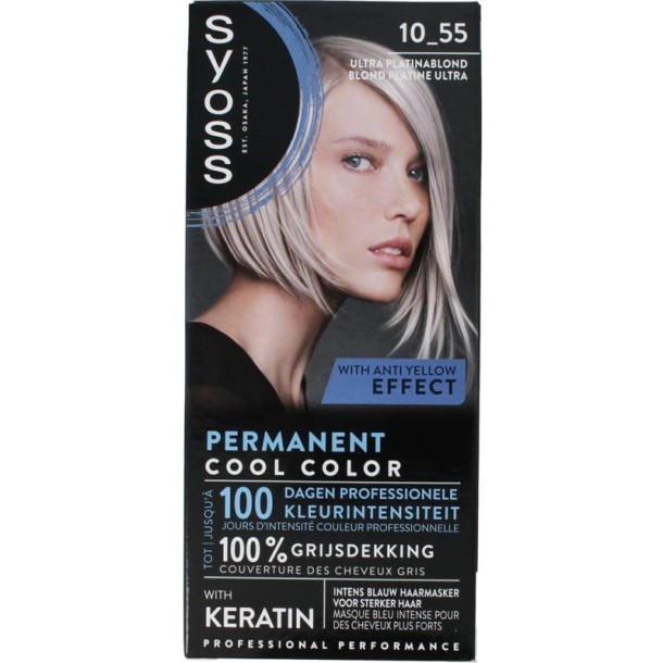 Syoss Color baseline 10-55 cool blonde (1 Set)