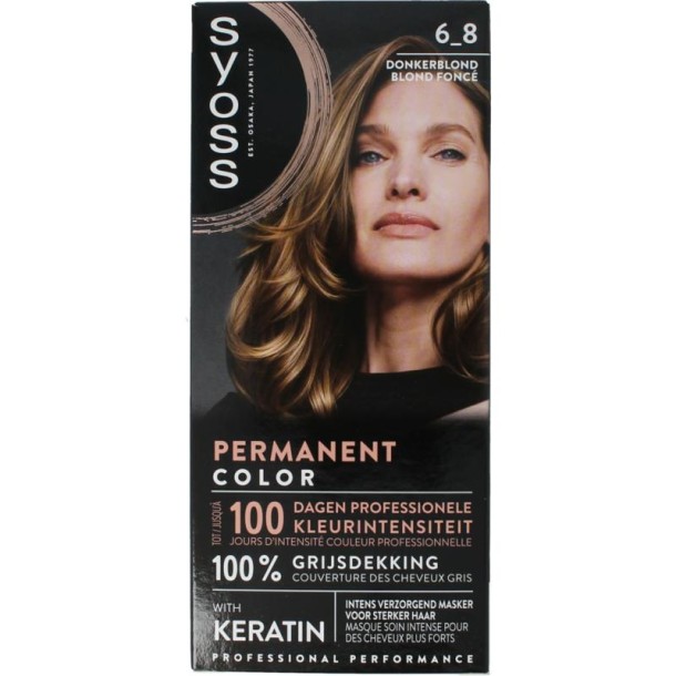 Syoss Color baseline 6-8 dark blond (1 Set)