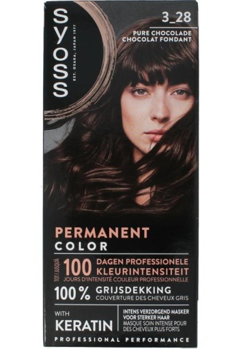 Syoss Color baseline 3-28 dark chocolate (1 Set)