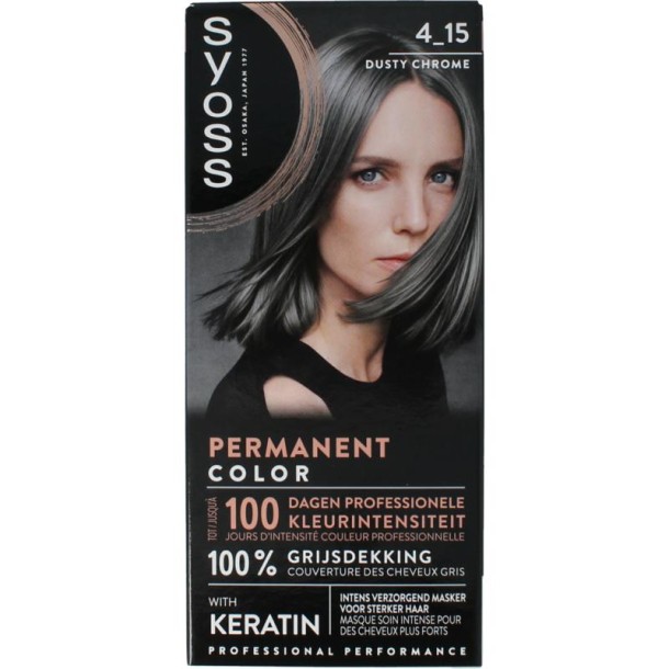 Syoss Color baseline 4-15 dusty chrome (1 set)