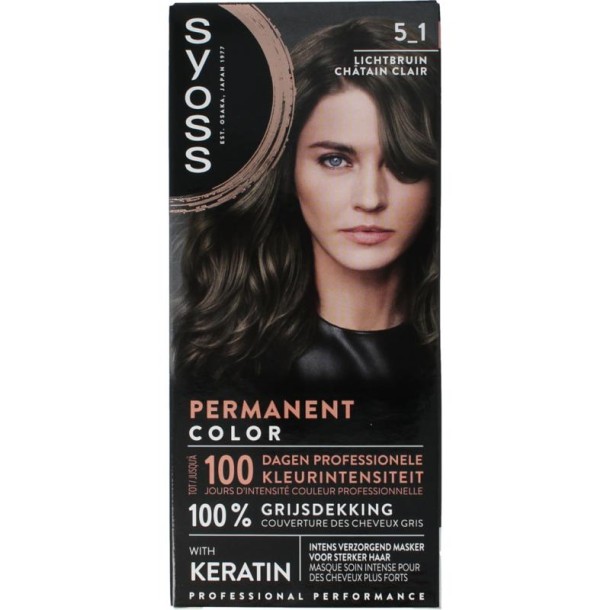 Syoss Color baseline 5-1 light brown (1 set)