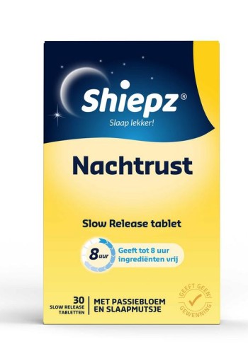 Shiepz Nachtrust 8 uur 30 Tabletten