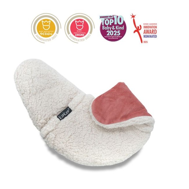 KipKep Lexie heating pillow dusty clay teddy (1 Stuks)
