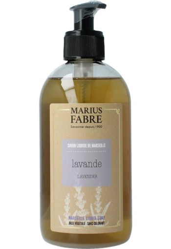 Marius Fabre Zeep lavendel met pomp (400 Milliliter)