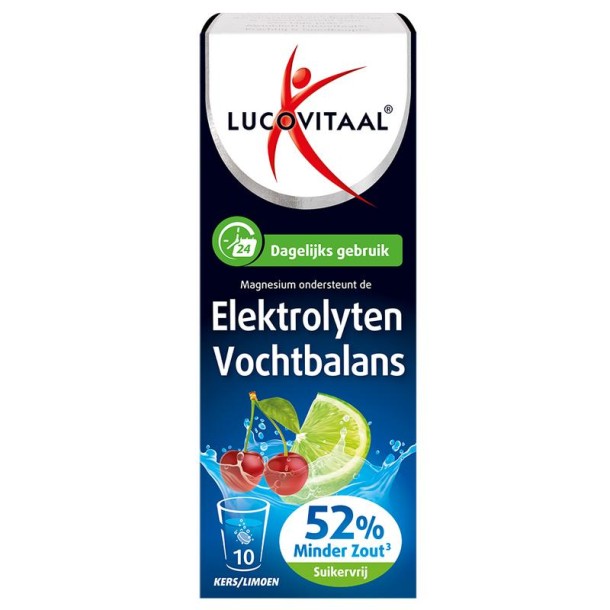 Lucovitaal Elektrolyten dagelijks gebruik (10 Bruistabletten)
