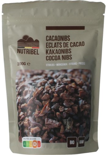 Nutribel Cacao nibs raw bio (200 Gram)