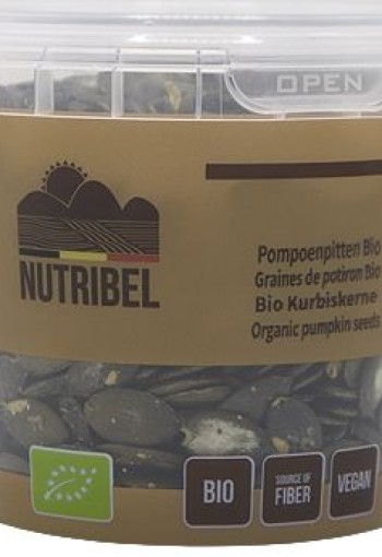 Nutribel Pompoenpitten bio (200 Gram)