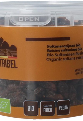 Nutribel Rozijnen sultana bio (200 Gram)