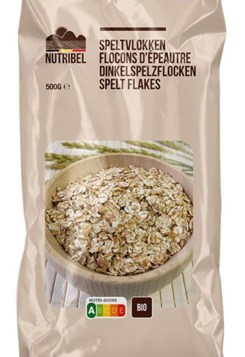 Nutribel Speltvlokken bio (500 Gram)