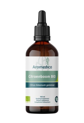 Aromedica Citroenboom gemmo tinctuur - Citrus limonum bio (100 Milliliter)