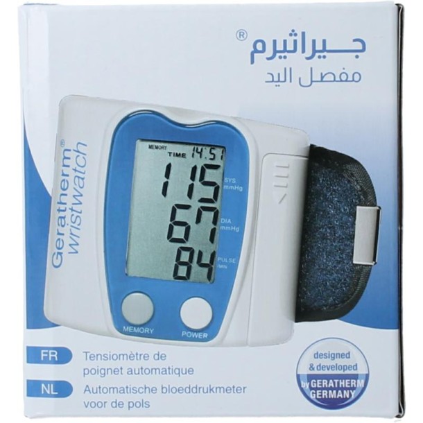 Geratherm Wristwatch bloeddrukmeter pols (1 Stuks)