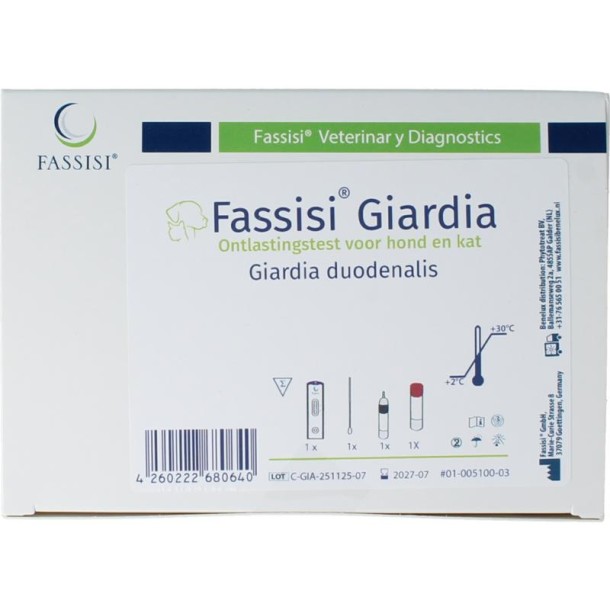 Fassisi Giarda sneltest hond en kat (1 Stuks)