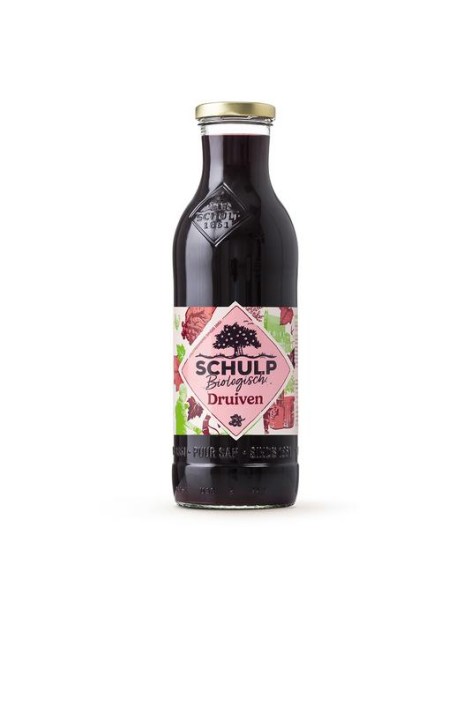 Schulp Druivensap bio (750 Milliliter)