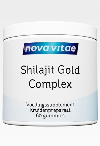 Nova Vitae Shilajit gold complex (60 Gummies)