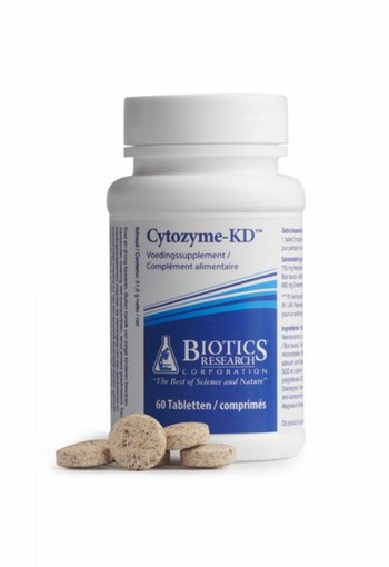 Biotics Cytozyme KD nier (60 Tabletten)