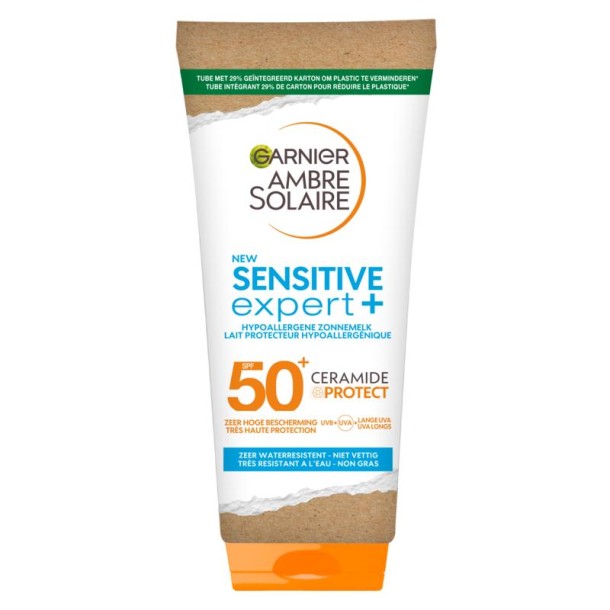 Ambre Solaire Sensitive melk SPF50+ 175 Milliliter