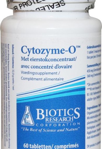 Biotics Cytozyme O eierstok (60 Tabletten)