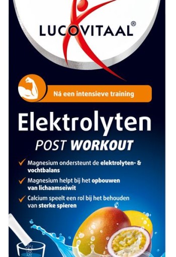 Lucovitaal Elektrolyten post workout (7 Sachets)
