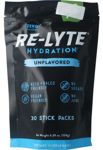 Re-Lyte Hydration drankmix neutraal stick (30 Stuks)