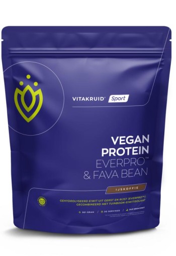 Vitakruid Vegan protein ever pro ijskoffie (921 Gram)