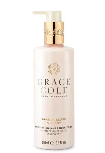 Grace Cole Vanilla blush & peony hand & body lotion (300 Milliliter)