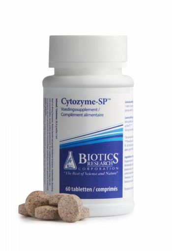 Biotics Cytozyme SP milt (60 Tabletten)
