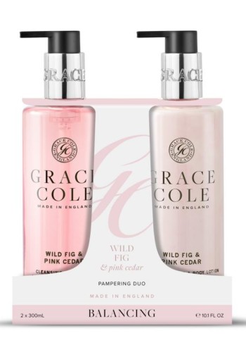 Grace Cole Wild fig & cedar handcare duo (2 Stuks)