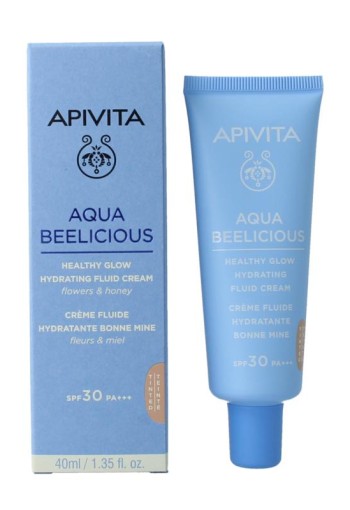 Apivita Aqua beelicious fluid tinted hydrating SPF30 (40 Milliliter)