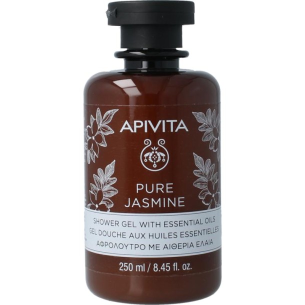 APIVITA Showergel pure jasmine (250 Milliliter)