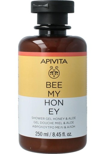 Apivita Showergel bee my honey (250 Milliliter)
