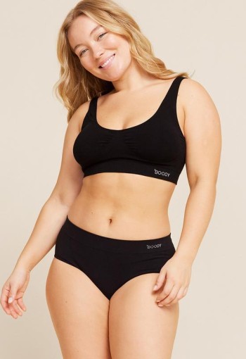 Boody Padded shaper crop bh zwart S (1 Stuks)
