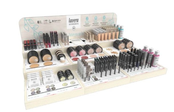 Lavera Colour Cosmetics bestsellers display leeg vide (1 Stuks)