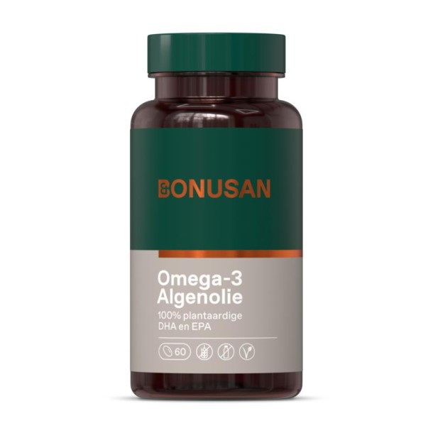 Bonusan Omega 3 algenolie (60 Softgels)