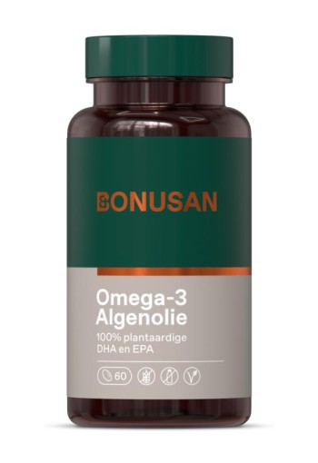 Bonusan Omega 3 algenolie (60 Softgels)