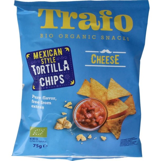 Trafo Tortilla chips nacho bio (75 Gram)