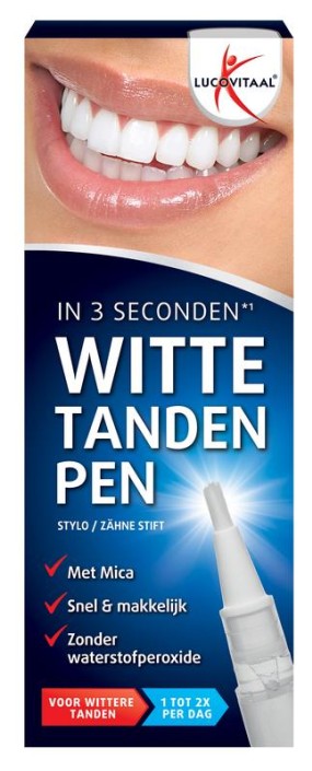 Lucovitaal Witte tanden pen (1 Stuks)